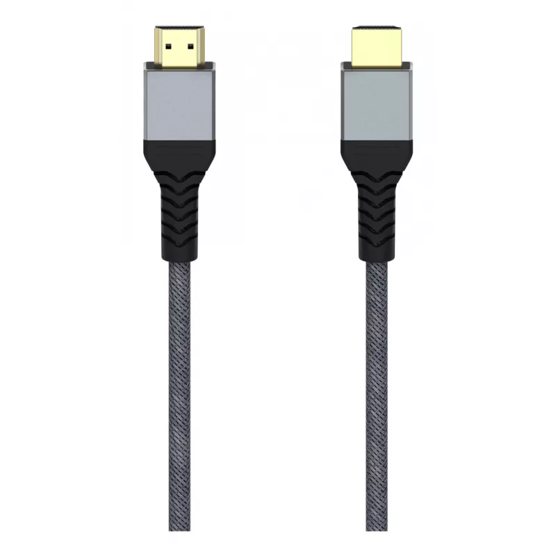 Hama 00305012 HDMI kabelis 3 m HDMI A tipo (standartinis) juoda, pilka