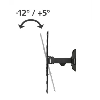 Hama 00220823 TV laikiklis/stovas 165,1 cm (65 col.) juodas