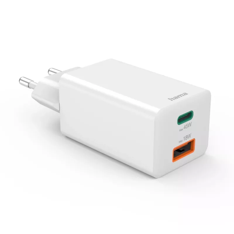 Hama 00125141 mobiliojo įrenginio įkroviklis Universalus Balta AC Greitasis įkrovimas Vidaus