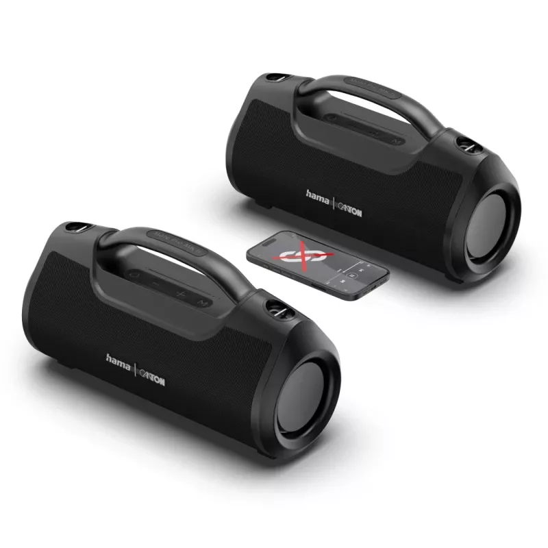 Hama Mate Pro MK II stereo nešiojamas garsiakalbis juodas 60 W