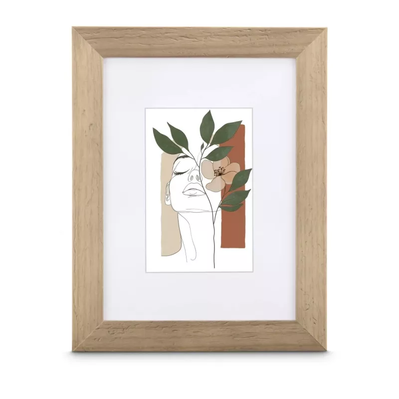 Hama Albero viengubas paveikslėlio rėmelis Taupe