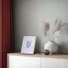Hama Flora viengubas paveikslo rėmelis, baltas