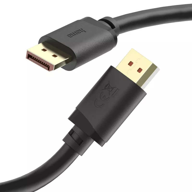 Hama 00202032 DisplayPort laidas 2 m juodas