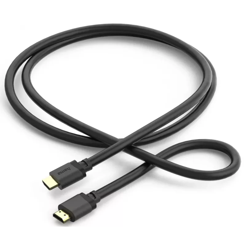 Hama 00202028 HDMI laidas 2 m HDMI Type A (Standard) Juoda