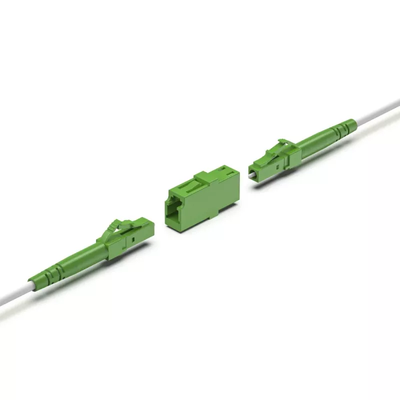Hama 00200801 šviesolaidinis adapteris LC/APC 1 vnt. Žalias