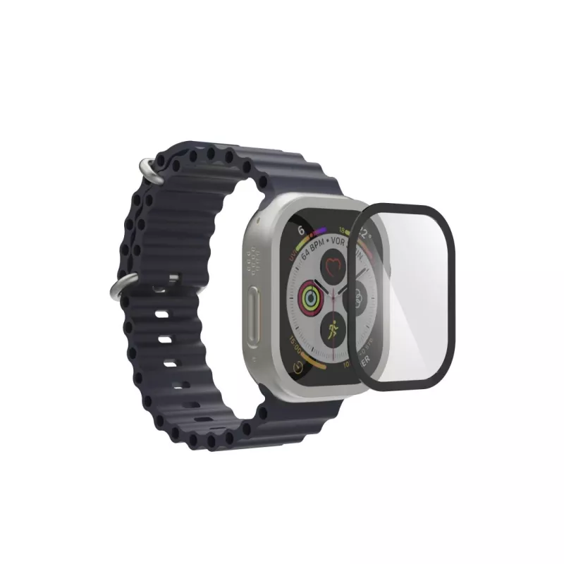 Hama Super Hybrid ekrano apsauga Juoda, permatoma Perdirbtas polietileno tereftalatas (rPET)