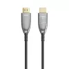 Hama 00202036 HDMI laidas 15 m HDMI Type A (standardinis) juodas, pilkas, sidabrinis