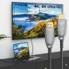 Hama 00202036 HDMI laidas 20 m HDMI A tipo (standartinis) Juoda, Pilka, Sidabrinė