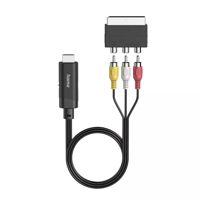 Hama 00205775 vaizdo kabelio adapteris HDMI A tipo (standartinis) SCART (21 kontaktų) juodas