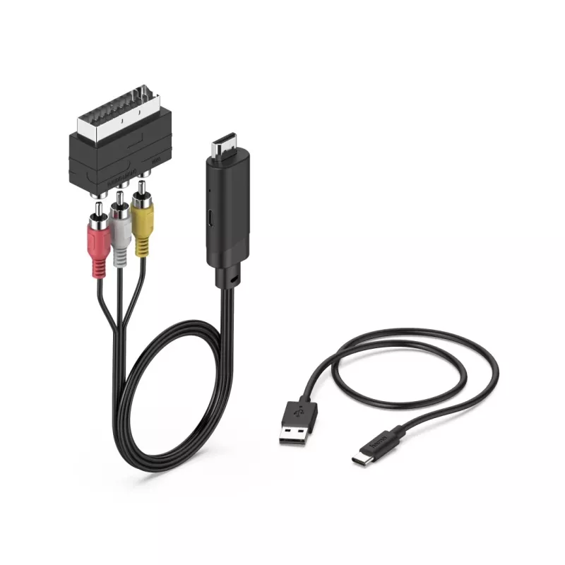 Hama 00205775 vaizdo kabelio adapteris HDMI A tipo (standartinis) SCART (21 kontaktų) juodas