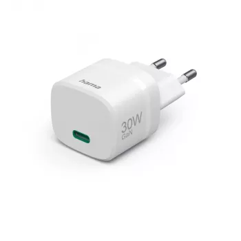 Hama 00201964 mobiliojo įrenginio kroviklis „Smartphone“, „Tablet“, „Power bank“, „Headset“ Baltas AC Sparti įkrova Vidaus