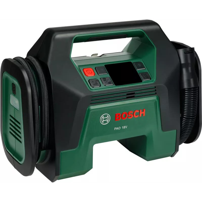 Bosch PAO 18V (tik įrankis, dėžutė), Universali, 10 bar, 30 l/min., Žalia, Plastikas, Baterija