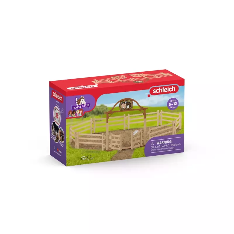 Maniežas su įėjimo vartais Schleich HORSE CLUB 42434