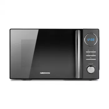 MEDION MD 11493 Juoda Kombinuota mikrobangų krosnelė Stalinė 23 L 900 W