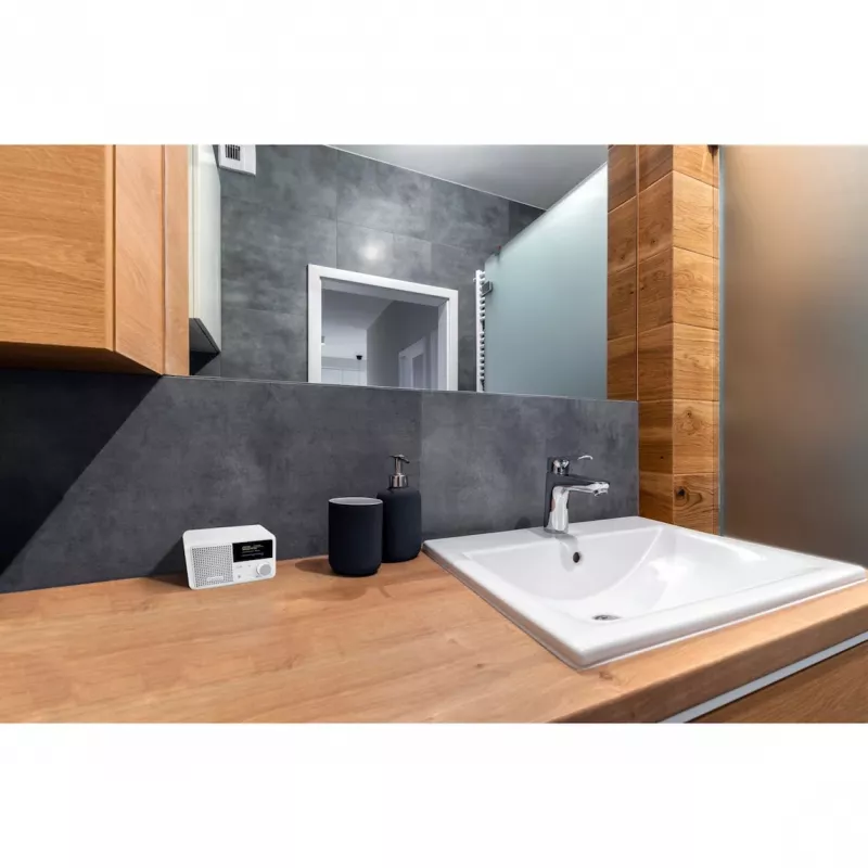 MEDION LIFE S66822 nešiojamasis skaitmeninis baltas radijas