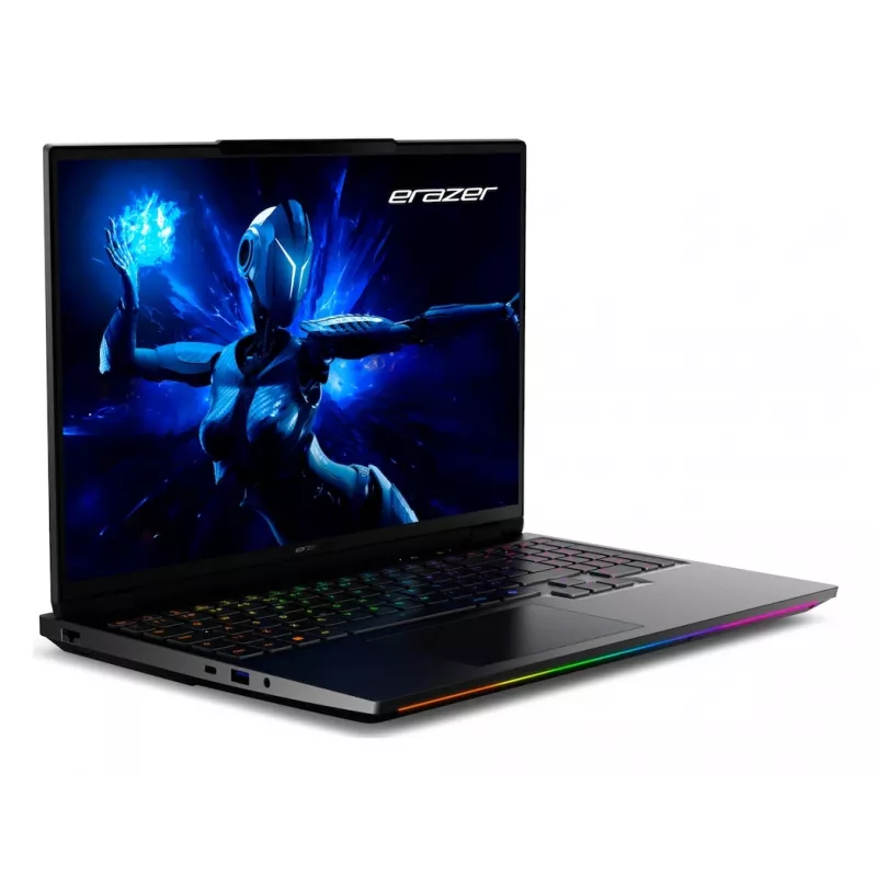 ERAZER Beast 16 X1 Intel Core Ultra 9 275HX nešiojamasis kompiuteris 40,6 cm (16 colių) Quad HD+ 32 GB DDR5-SDRAM 2 TB SSD NVIDIA GeForce RTX 5080 Wi-Fi 6E (802.11ax) Windows 11 Home juoda