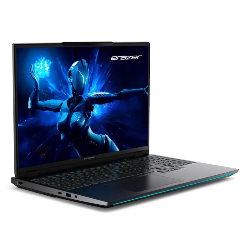 ERAZER Beast 16 X1 Intel Core Ultra 9 275HX nešiojamasis kompiuteris 40,6 cm (16 colių) Quad HD+ 32 GB DDR5-SDRAM 2 TB SSD NVIDIA GeForce RTX 5080 Wi-Fi 6E (802.11ax) Windows 11 Home juoda