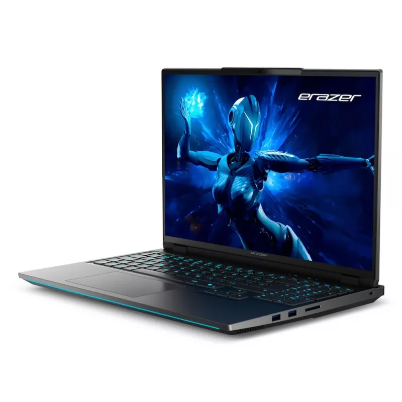 ERAZER Beast 16 X1 Intel Core Ultra 9 275HX nešiojamasis kompiuteris 40,6 cm (16 colių) Quad HD+ 32 GB DDR5-SDRAM 2 TB SSD NVIDIA GeForce RTX 5080 Wi-Fi 6E (802.11ax) Windows 11 Home juoda