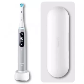 Braun iO Serie 6 suaugusiųjų vibracinis dantų šepetėlis pilkas