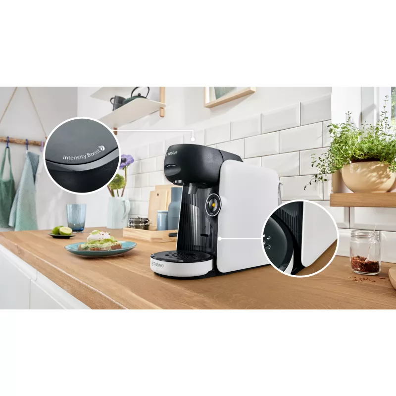 Bosch TAS164E kavos aparatas, pilnai automatinis, kapsulinis kavos virimo aparatas, 0,7 l