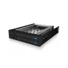 ICY BOX IB-2226StS 8,89 cm (3,5 col.) saugojimo įrenginio dėklas, juodas