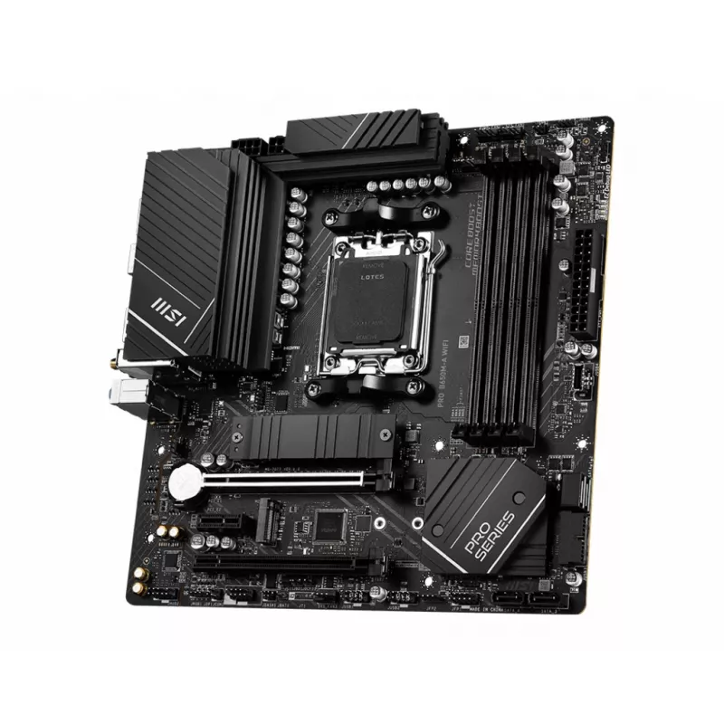 MSI PRO B650M-A WIFI AMD B650 lizdas AM5 mikro ATX