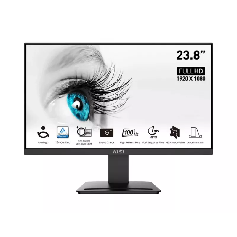 MSI PRO MP2412DE computer monitor 60.5 cm (23.8 inch) 1920 x 1080 pixels Full HD LCD Juoda