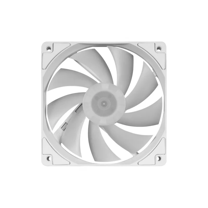 Kompiuterio korpuso ventiliatorius MSI MAG F120 ARGB WHITE — 120 mm, 1300 RPM, hidraulinis guolis