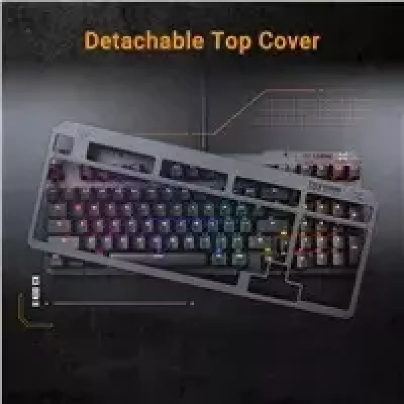 Mechaninė žaidimų klaviatūra ASUS TUF Gaming K3 Gen II RGB apšviesta