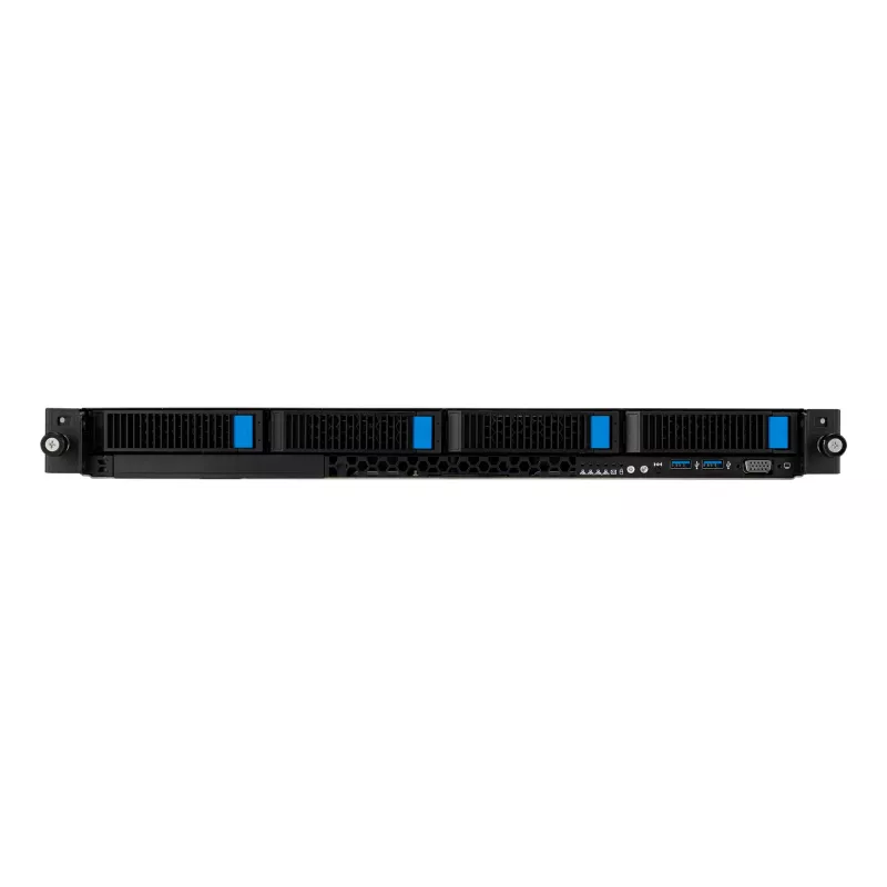 ASUS RS501A-E12-RS4 LGA 6096 Rack (1U) Juoda, Sidabrinė