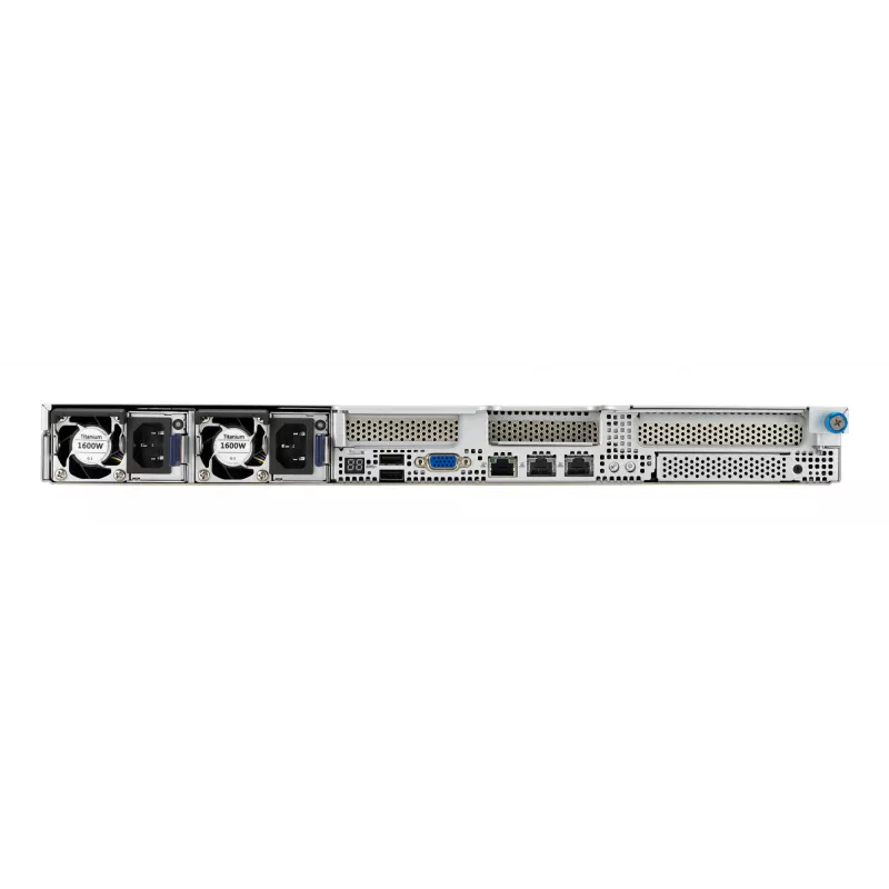 ASUS RS501A-E12-RS4 LGA 6096 Rack (1U) Juoda, Sidabrinė