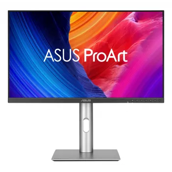 Kompiuterio monitorius ASUS ProArt PA278CGRV 27 colių (68,6 cm) QHD 2560×1440 IPS LCD sidabrinis, 5 ms, USB‑C, USB 3.2 šakotuvas, garsiakalbiai, VESA, aukščio reguliavimas