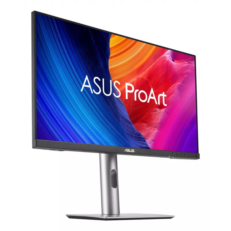 Kompiuterio monitorius ASUS ProArt PA278CGRV 27 colių (68,6 cm) QHD 2560×1440 IPS LCD sidabrinis, 5 ms, USB‑C, USB 3.2 šakotuvas, garsiakalbiai, VESA, aukščio reguliavimas