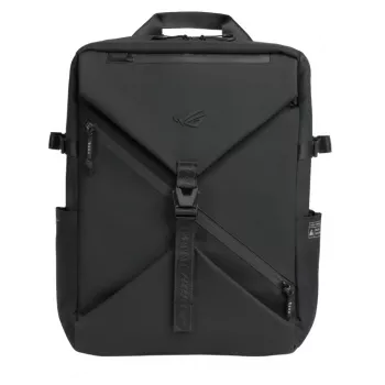 Nešiojamojo kompiuterio kuprinė ASUS ROG Archer Backpack 16 BP2600 — tinka 40,6 cm (16 colių), poliesteris ir oda, juoda