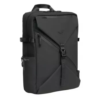 Nešiojamojo kompiuterio kuprinė ASUS ROG Archer Backpack 16 BP2600 — tinka 40,6 cm (16 colių), poliesteris ir oda, juoda
