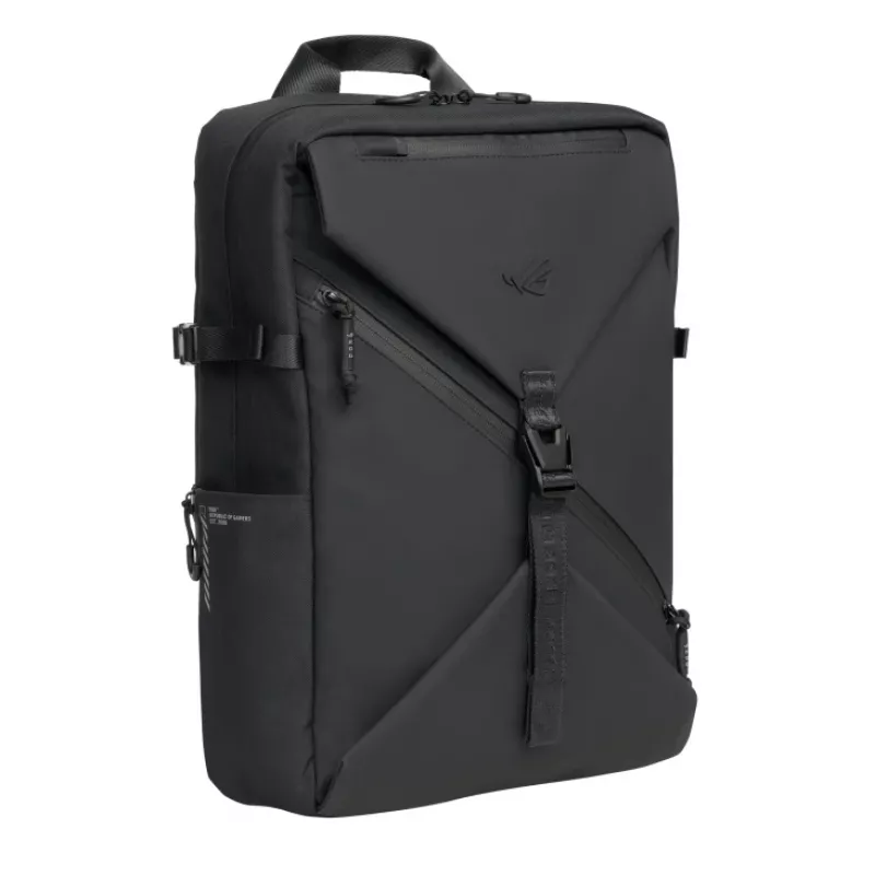 Kuprinė nešiojamam kompiuteriui ASUS ROG Archer Backpack 16 BP2600 — tinka 40,6 cm (16 colių) ekranui, poliesteris ir oda, juoda