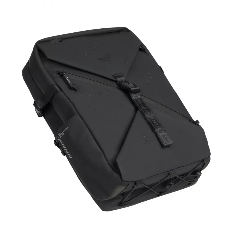 Kuprinė nešiojamam kompiuteriui ASUS ROG Archer Backpack 16 BP2600 — tinka 40,6 cm (16 colių) ekranui, poliesteris ir oda, juoda