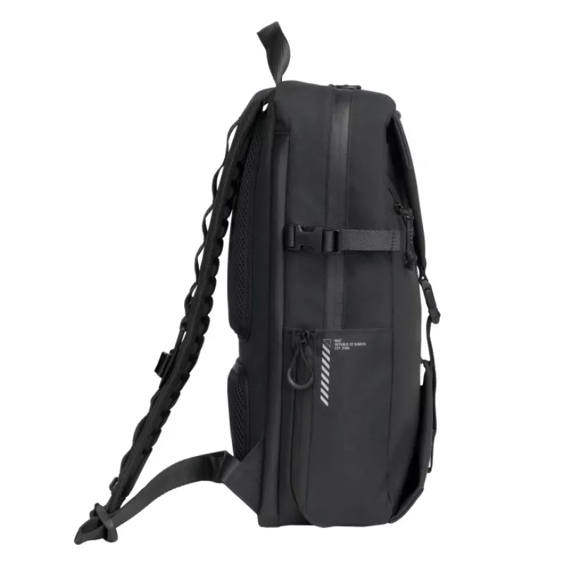 Kuprinė nešiojamam kompiuteriui ASUS ROG Archer Backpack 16 BP2600 — tinka 40,6 cm (16 colių) ekranui, poliesteris ir oda, juoda