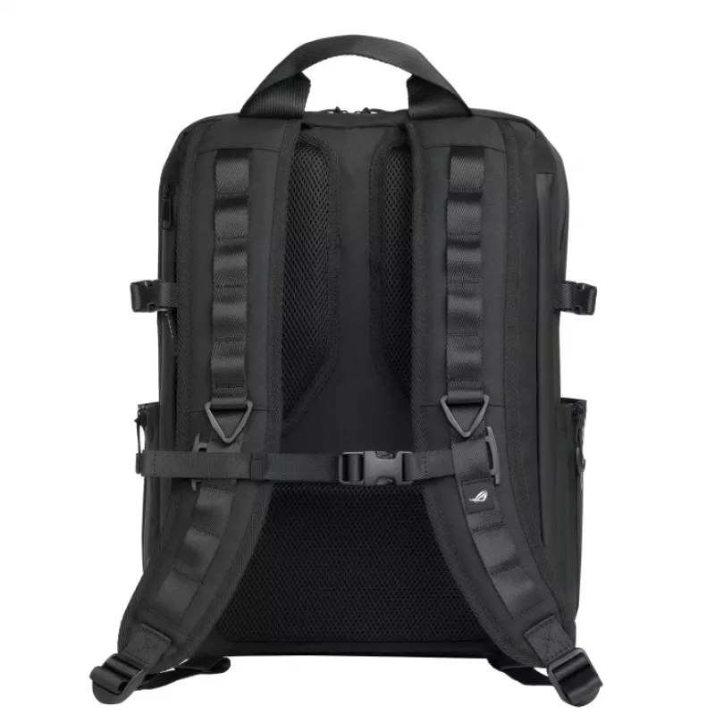 Kuprinė nešiojamam kompiuteriui ASUS ROG Archer Backpack 16 BP2600 — tinka 40,6 cm (16 colių) ekranui, poliesteris ir oda, juoda