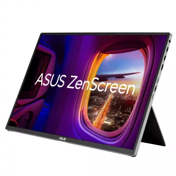 ASUS ZenScreen OLED MQ16FC kompiuterio monitorius 40,6 cm (16 colių) 1920 x 1200 pikselių WUXGA sidabrinis