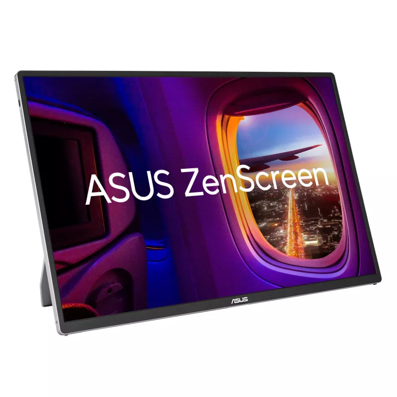 ASUS ZenScreen OLED MQ16FC kompiuterio monitorius 40,6 cm (16 colių) 1920 x 1200 pikselių WUXGA sidabrinis