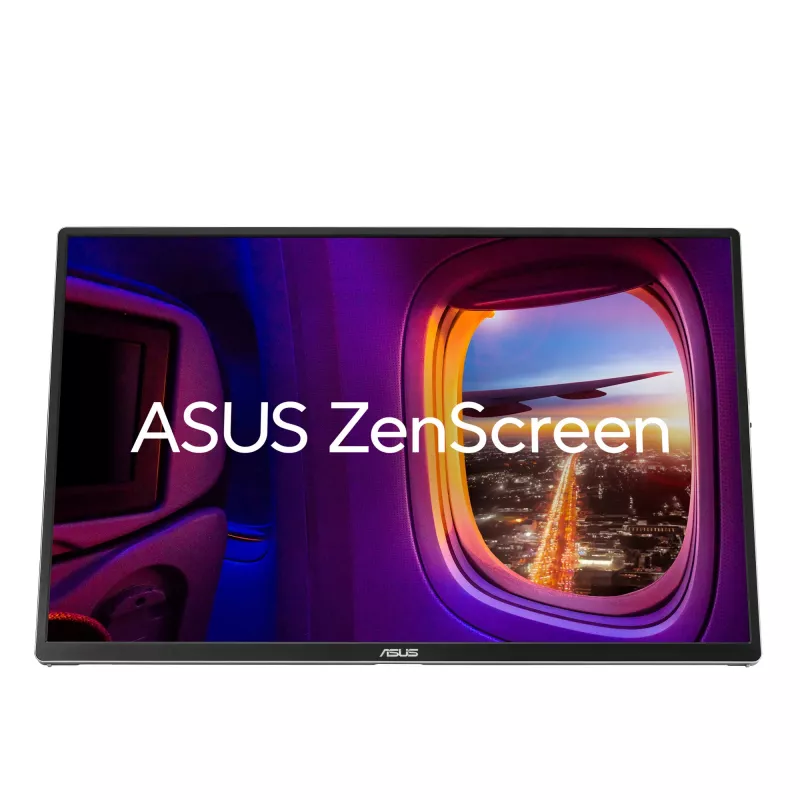 ASUS ZenScreen OLED MQ16FC kompiuterio monitorius 40,6 cm (16 colių) 1920 x 1200 pikselių WUXGA sidabrinis