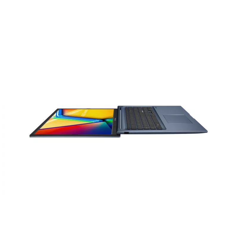 Nešiojamas kompiuteris ASUS Vivobook 17 X1704VA Intel Core 3 100U, 17,3 col. FHD, 16 GB DDR5, 512 GB SSD, Wi‑Fi 6, Windows 11 Home, mėlynas