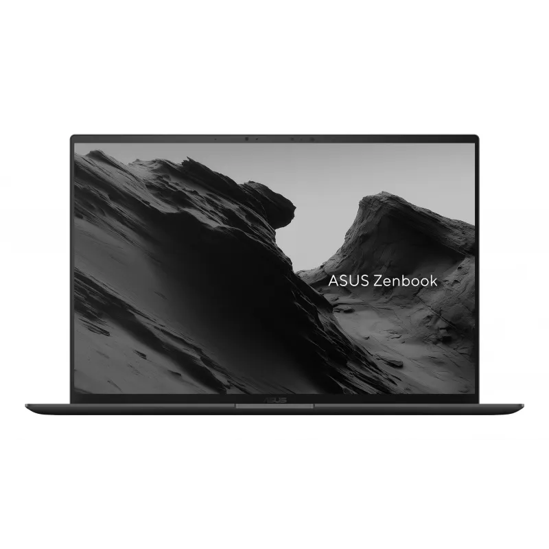 Laptop ASUS Zenbook S14 UX5406AA-SU052W — Intel Core Ultra 9 386H, 14 col. 3K jutiklinis ekranas, 32 GB LPDDR5x, 1 TB SSD, Windows 11 Home, pilkas