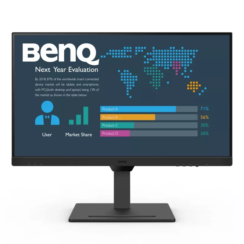 BenQ BL2790QT kompiuterio monitorius 68.6 cm (27 coliai) 2560 x 1440 pikseliai Quad HD LED juodas