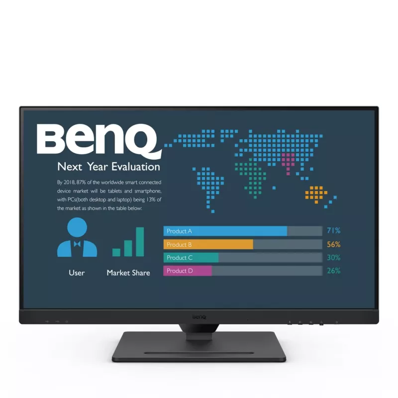 BenQ BL2790QT kompiuterio monitorius 68.6 cm (27 coliai) 2560 x 1440 pikseliai Quad HD LED juodas