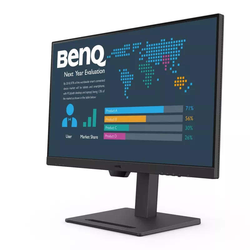 BenQ BL2790QT kompiuterio monitorius 68.6 cm (27 coliai) 2560 x 1440 pikseliai Quad HD LED juodas