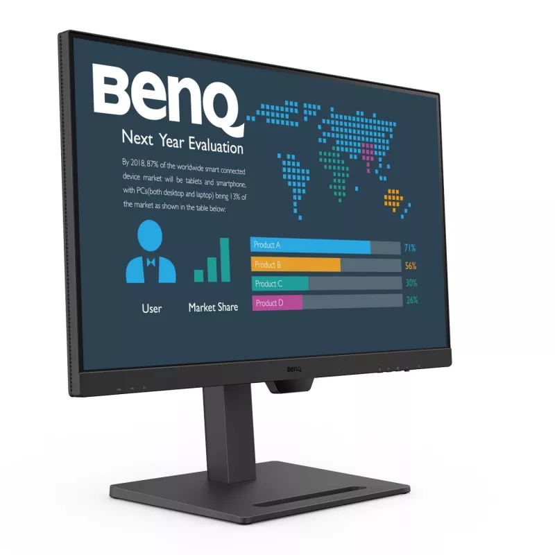 BenQ BL2790QT kompiuterio monitorius 68.6 cm (27 coliai) 2560 x 1440 pikseliai Quad HD LED juodas