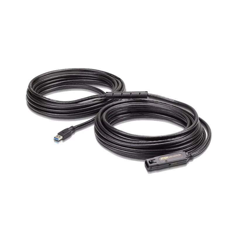 ATEN UE3315 USB laidas USB 3.2 Gen 1 (3.1 Gen 1) 15 m USB A Juoda