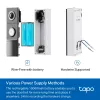 TP-Link Tapo Video Doorbell Camera 1 × D235, 1 × D100C, Juoda, White, IP66, 130°, IR, Wall, CE, RoHS, RCM,R-NZ,FCC, EAC, Triman, UKCA